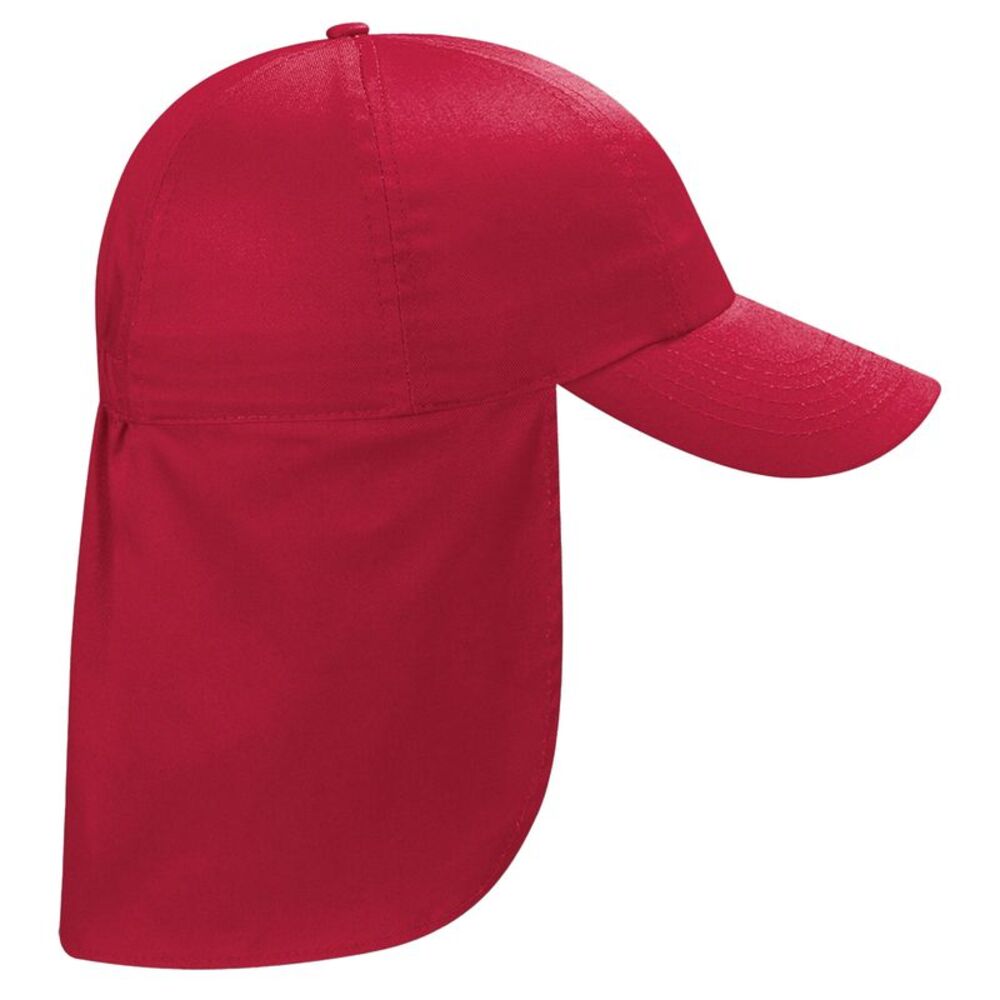 Beechfield Childrens/Kids Legionnaire Hat / Classic Red